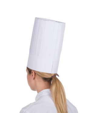 PAPER CHEF HATS ROUND (CONTINENTAL TYPE)