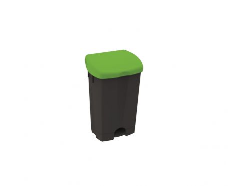  DUSTBIN WITH PEDAL BLACK IPC 25LT
