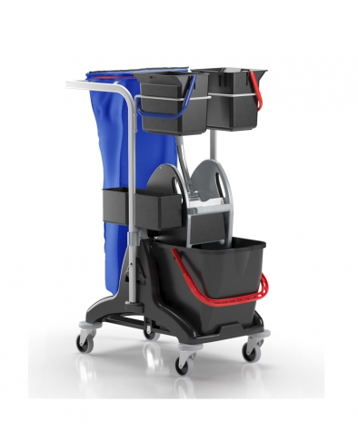 Housekeeping cleaning trolley - 3P Compact Pulex