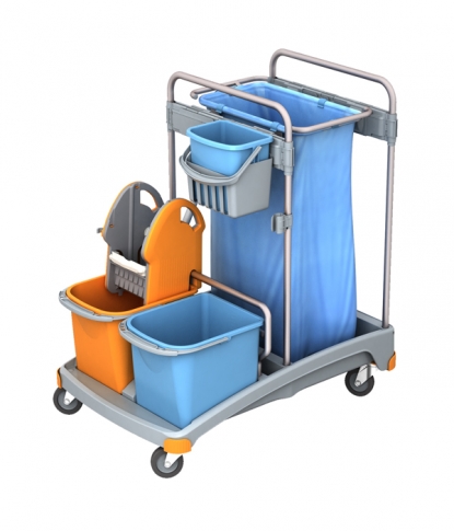 HOUSEKEEPING CLEANING CART SS003