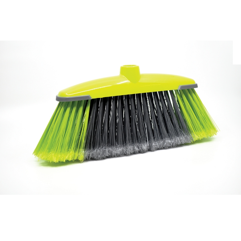 OVAL BROOM WITH RUBBER FOR OUTDOOR USE