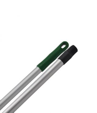 ALUMINUM SMOOTH MOP HANDLE WITH THREAD 140 CM