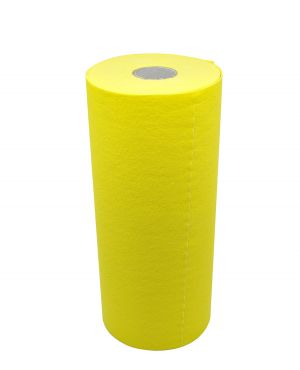 YELLOW CLEANING CLOTH SPECIAL IN ROLL 0,32x14M