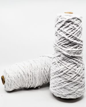 WHITE BLEACHED 6PLY  MOP YARNS 